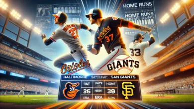 Baltimore Orioles vs San Francisco Giants Match Player Stats