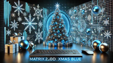 Matrix2.0Add Xmas Blue