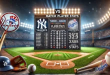 Yankees vs Dodgers Match Player Stats