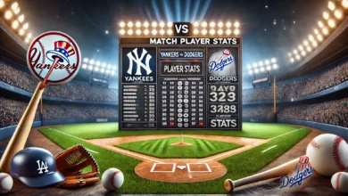 Yankees vs Dodgers Match Player Stats