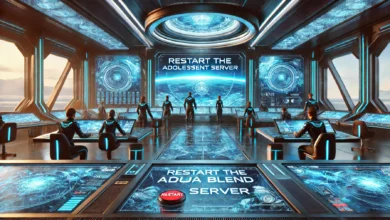 Restart the Adolescent Mission Aqua Blend Server