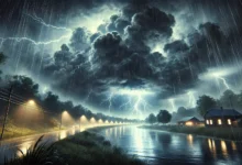 severe thunderstorms could hit eastern Pennsylvania on Sunday night.