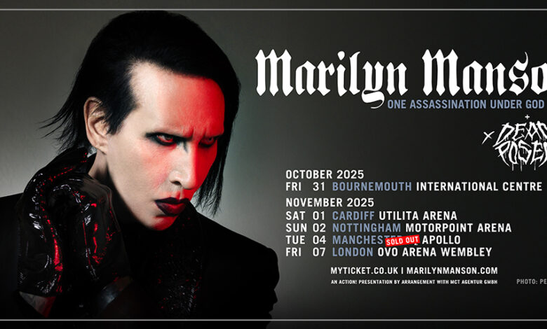 Marilyn Manson UK Tour
