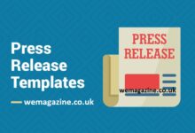 Press Release Template