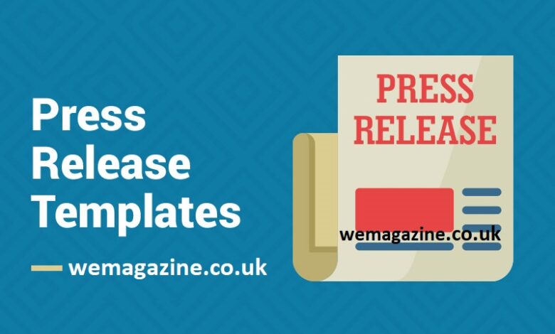 Press Release Template