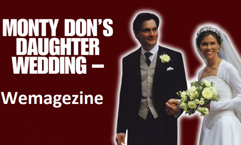 Monty Don Daughter Wedding