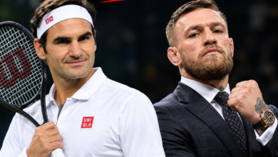 Roger Federer and Conor McGregor