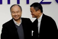 Masayoshi Son and Greg Hayes